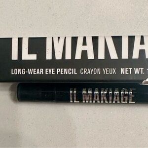 2X IL MAKIAGE Long Wearing Waterproof Eye Liner- Color Batman (black), NIB